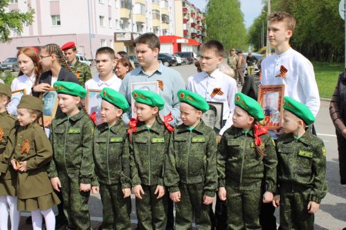 В преддверии 80-летия Великой Победы 80 заинских школьников вступили в ряды «Юнармии»