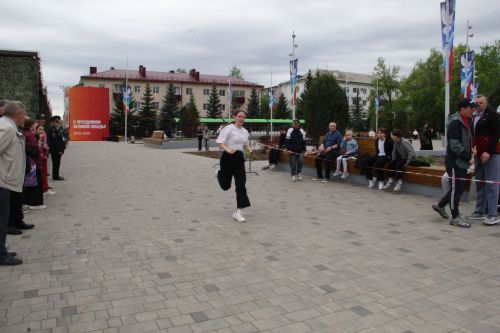 В Заинске 80-летию Великой Победы посвятили легкоатлетическую эстафету