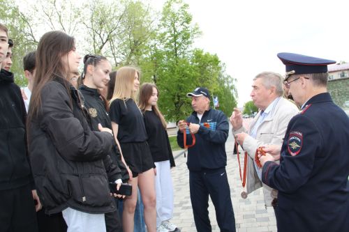 В Заинске 80-летию Великой Победы посвятили легкоатлетическую эстафету