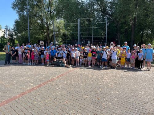 В День защиты детей в Заинске торжественно открыли проект «Лагерь моего двора»