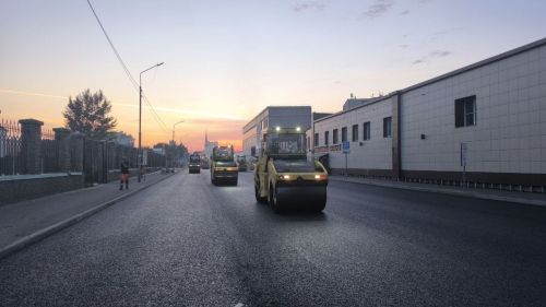 В Казани ремонтируют улицу Галиаскара Камала в рамках нацпроекта