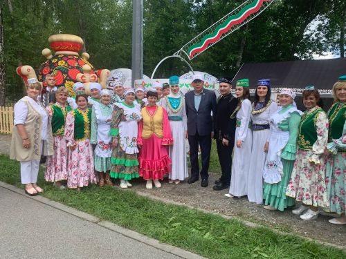 Заинцы представляют республику на празднике Сабантуй в Магнитогорске