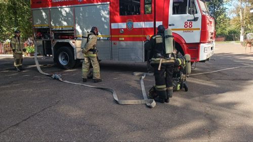 Урок безопасности: в Заинской школе №3 прошла учебная эвакуация