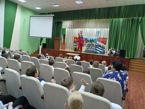 Урок безопасности превратился в театральный перфоманс