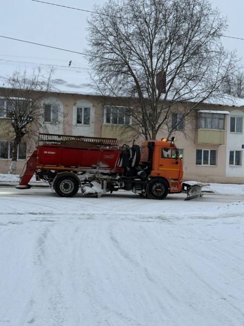 В Заинске завершена уборка снега с улицы Ефимова