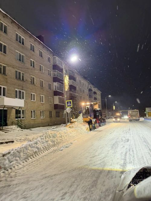 В Заинске завершена уборка снега с улицы Ефимова