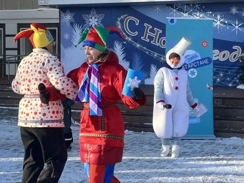 «Ярмарка зимы» в Заинске: педагоги ДК «Энергетик» устроили сказочный праздник