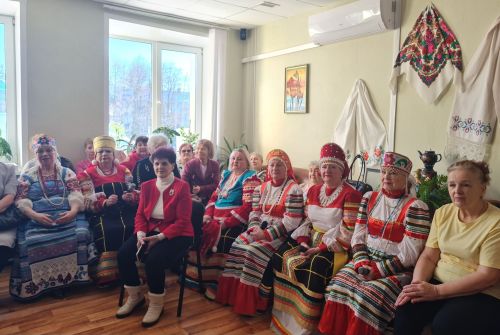 Рождественские встречи для старшего поколения прошли в Центре Общения