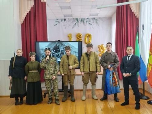 В заинской школе №1 прошла республиканская патриотическая акция «Марш Памяти»