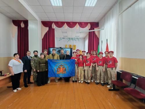 В заинской школе №1 прошла республиканская патриотическая акция «Марш Памяти»
