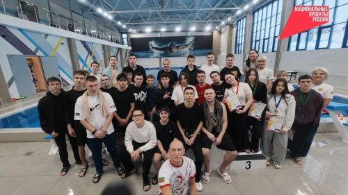 Студенты Заинского политехнического колледжа приняли участие в соревнованиях по плаванию