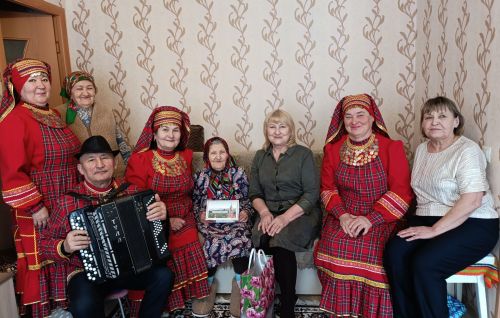 Мария Петровна Зотова: 94-летие труженицы тыла отметили в Заинском районе