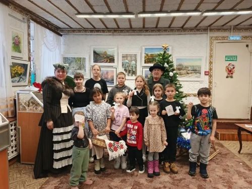 Рождественские забавы в Заинском музее