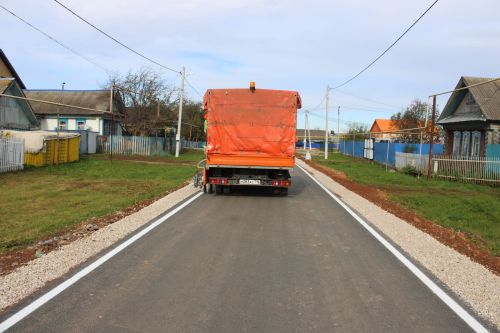 В Сарсаз-Баграже завершили масштабный ремонт сельских дорог