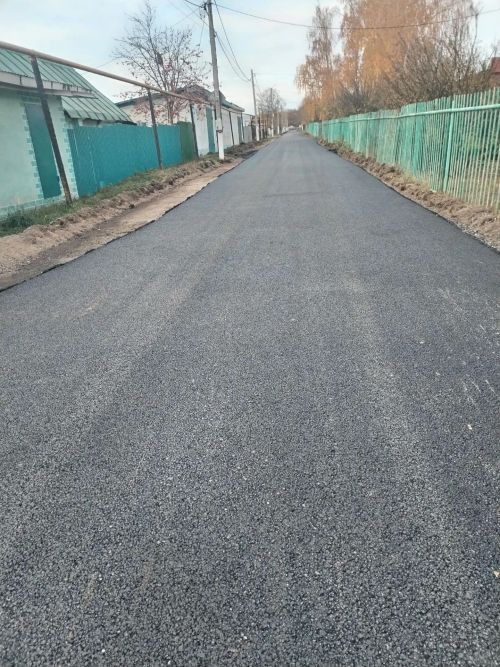 Мирный бистәсендә юл төзүчеләргә рәхмәт белдерделәр