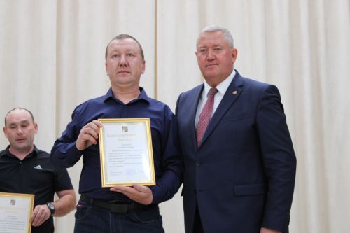 В Заинске наградили лучших работников дорожного хозяйства