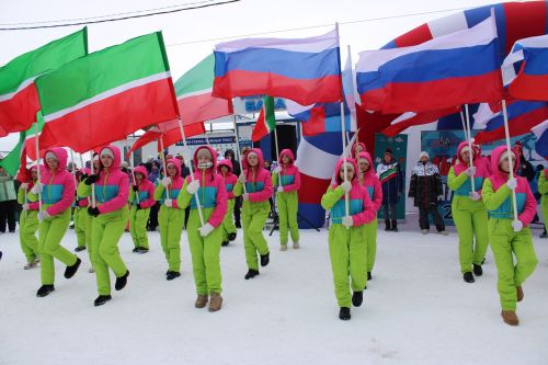 Жители Заинска вышли на старт массовых соревнований «Лыжня Татарстана - 2026»