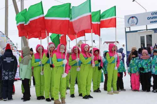 Жители Заинска вышли на старт массовых соревнований «Лыжня Татарстана - 2026»