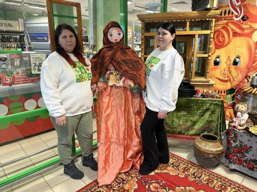 В Заинске открылась фотозона к Масленице: окунитесь в атмосферу русского быта