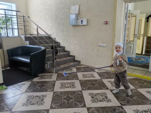 Четырехлетний Рамазан нашел свое место в главной мечети Заинска