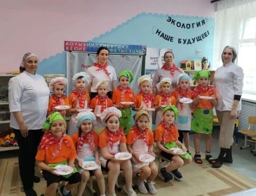 В Заинске на мастер-классе дошколят учили печь песочное печенье