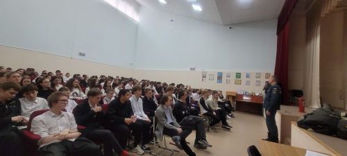 В Заинском политехническом колледже прошла лекция по пожарной безопасности