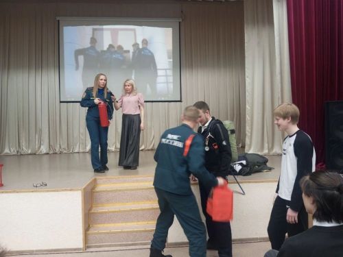 В Заинском политехническом колледже прошла лекция по пожарной безопасности