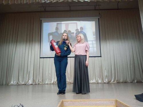 В Заинском политехническом колледже прошла лекция по пожарной безопасности