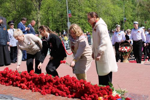 Празднование Дня победы: полный фоторепортаж