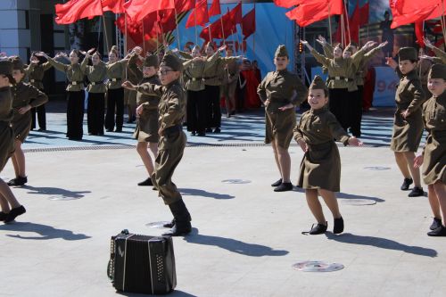 Празднование Дня победы: полный фоторепортаж