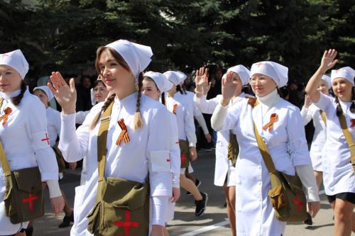 Празднование Дня победы: полный фоторепортаж