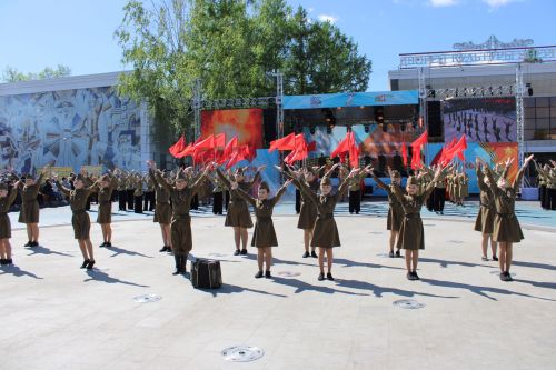 Празднование Дня победы: полный фоторепортаж