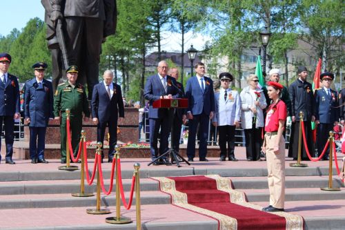 Празднование Дня победы: полный фоторепортаж