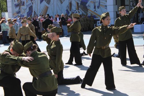 Празднование Дня победы: полный фоторепортаж