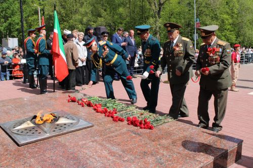 Празднование Дня победы: полный фоторепортаж