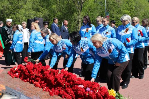 Празднование Дня победы: полный фоторепортаж