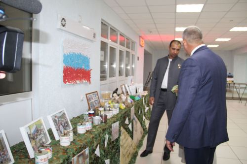 Герой России Расим Баксиков оценил поддержку участников СВО и патриотическую работу в Заинске