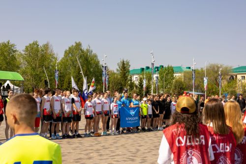 В Заинске легкоатлетической эстафетой почтили память героев Великой Отечественной войны