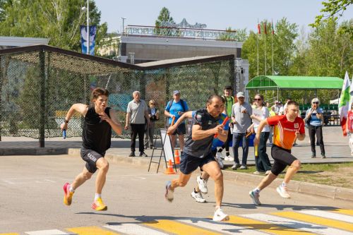 В Заинске легкоатлетической эстафетой почтили память героев Великой Отечественной войны