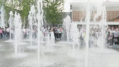 В Заинске открыли сезон фонтанов