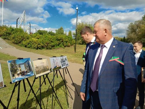 Парк Фардиева в Заинске стал центром празднования Дня республики и города