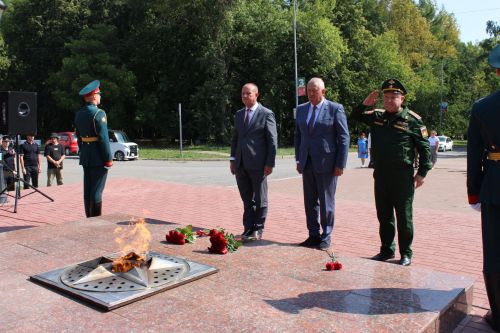 В Заинске открыли мемориал в честь участников СВО и ветеранов боевых действий