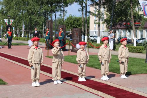 В Заинске открыли мемориал в честь участников СВО и ветеранов боевых действий