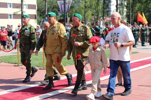 В Заинске открыли мемориал в честь участников СВО и ветеранов боевых действий