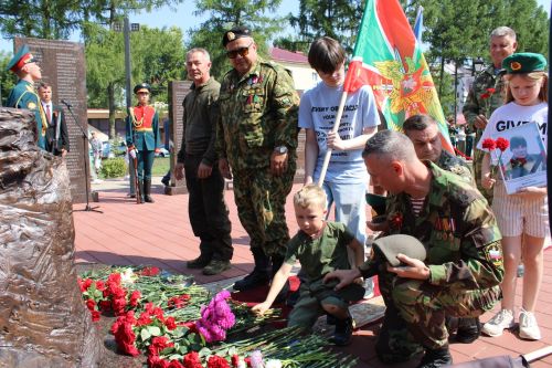 В Заинске открыли мемориал в честь участников СВО и ветеранов боевых действий