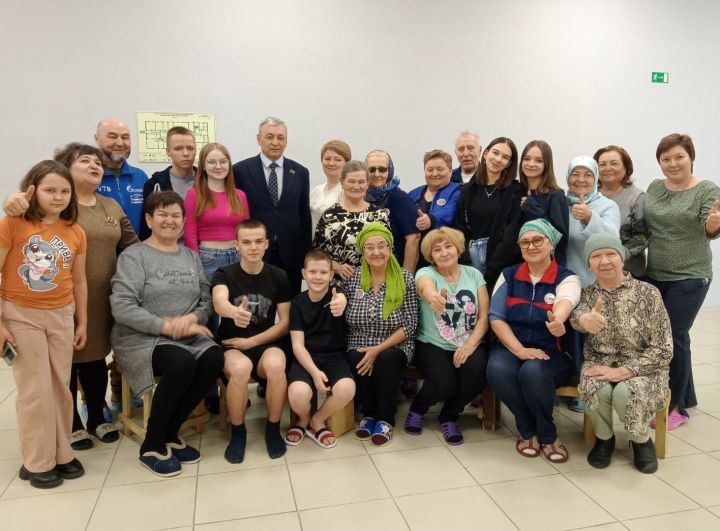 В Заинске прошел мастер-класс по плетению масксетей