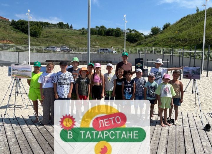 Заинский музей провёл квест с артефактами на набережной города
