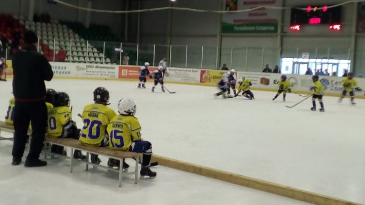 В Ледовом дворце прошли хоккейные матчи в "полполя"