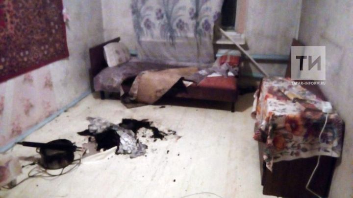 В Заинском районе соседи спасли хозяйку из горящей квартиры и потушили пожар