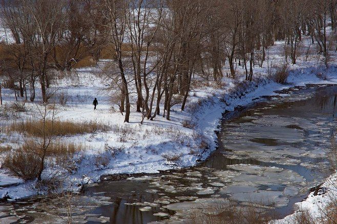 На реках Татарстана рушится лед и прибывает вода